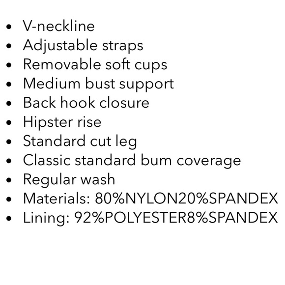 NWT Retro Folklore V-Neck Bikini Top & Hipster Bottoms Set - Picture 4 of 4